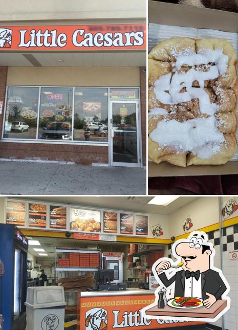 La photo de la nourriture et intérieur de Little Caesars Pizza’s