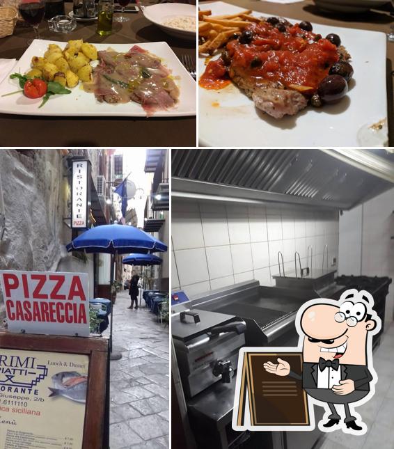 Curiosa tra l'area esterna di RISTORANTE PRIMI PIATTI
