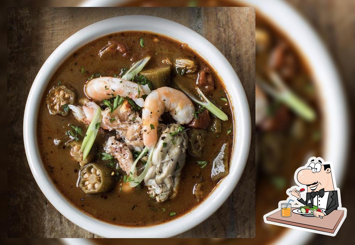 Blazing Jay creole destination in Oklahoma City Restaurant menu and