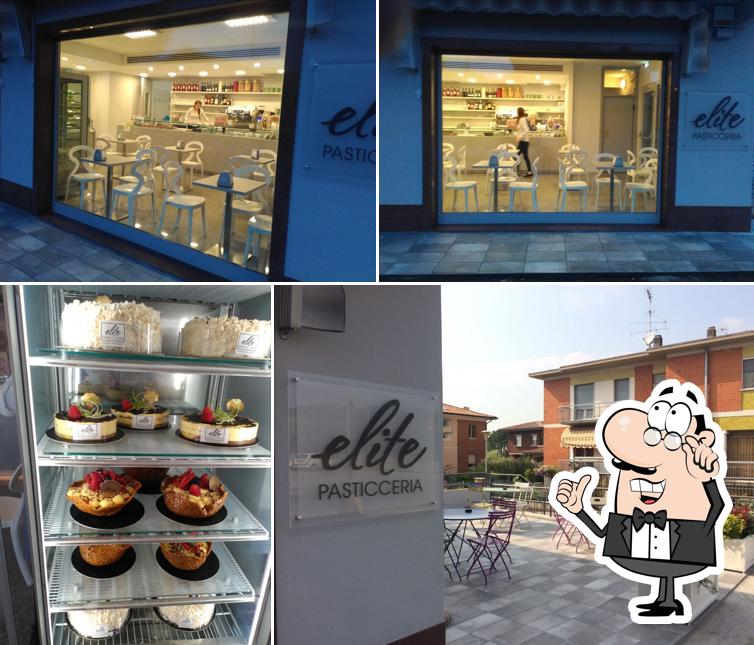 Gli interni di Pasticceria Elite