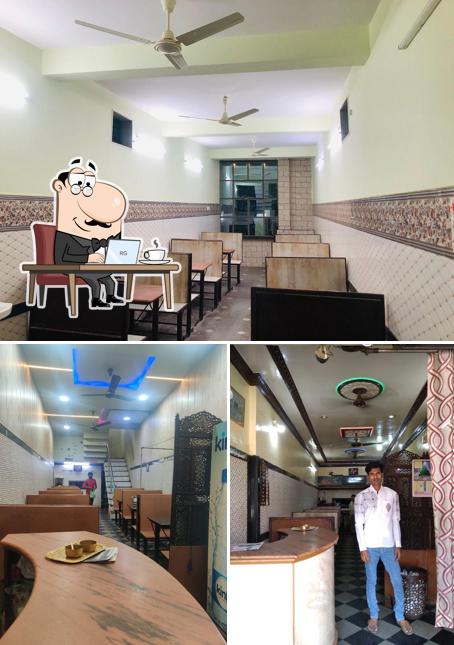 The interior of Shimla Hotel