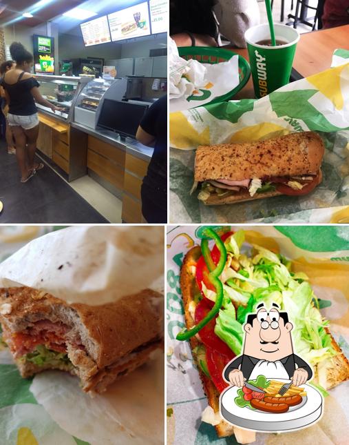 Comida em Subway