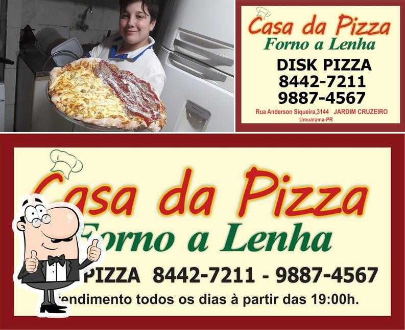 Look at the photo of Casa da pizza