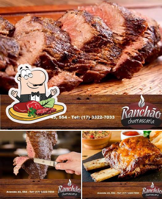 Churrascaria Ranchão oferece pratos de carne