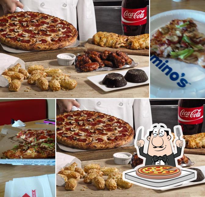 Order pizza at Domino's Pizza