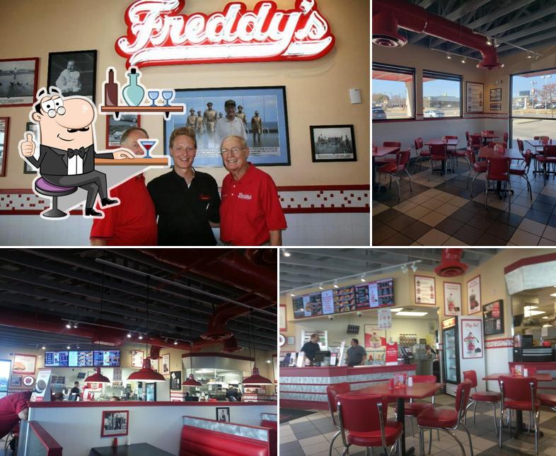 Mira cómo es Freddy's Frozen Custard & Steakburgers por dentro