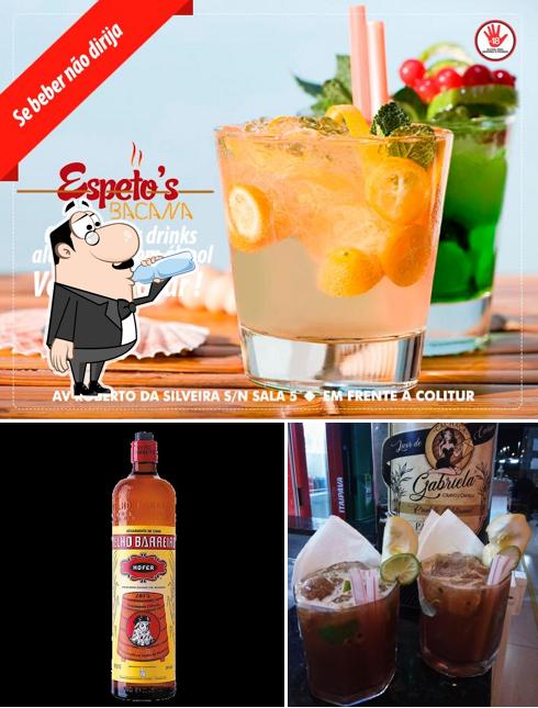Escolha uma bebida do menu