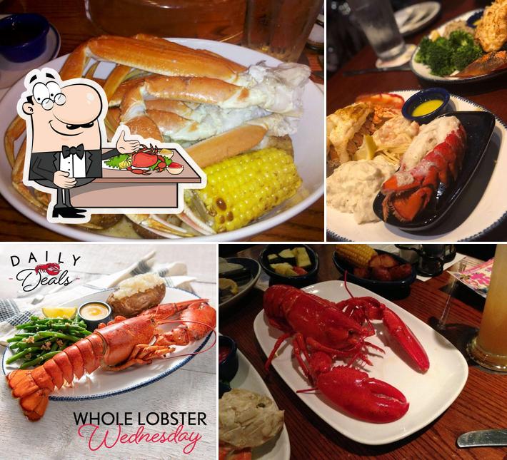 Order seafood at Red Lobster