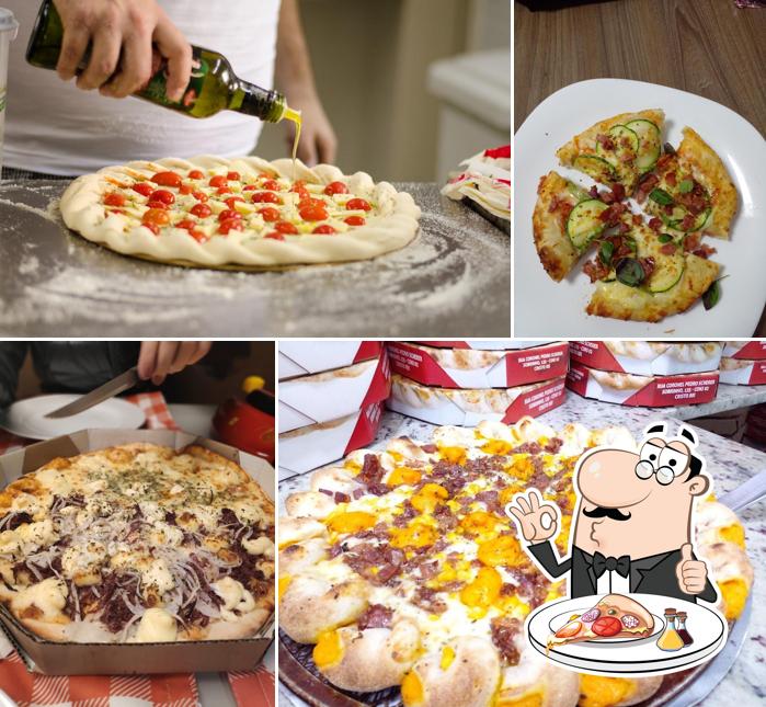 No A Botânica Pizza - Pizzaria - Pizza Cristo Rei, você pode provar pizza