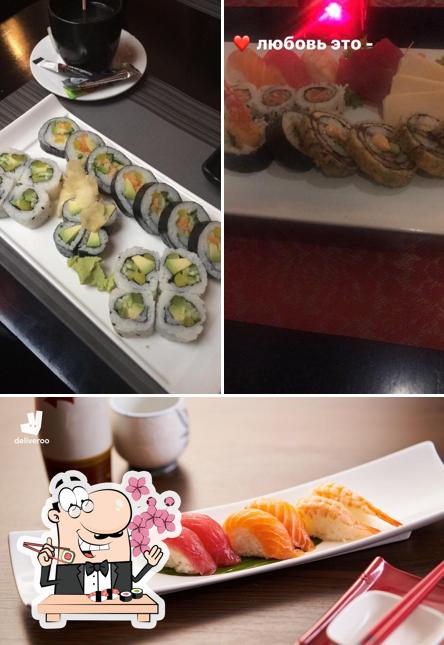 Commandez de nombreuses options de sushi