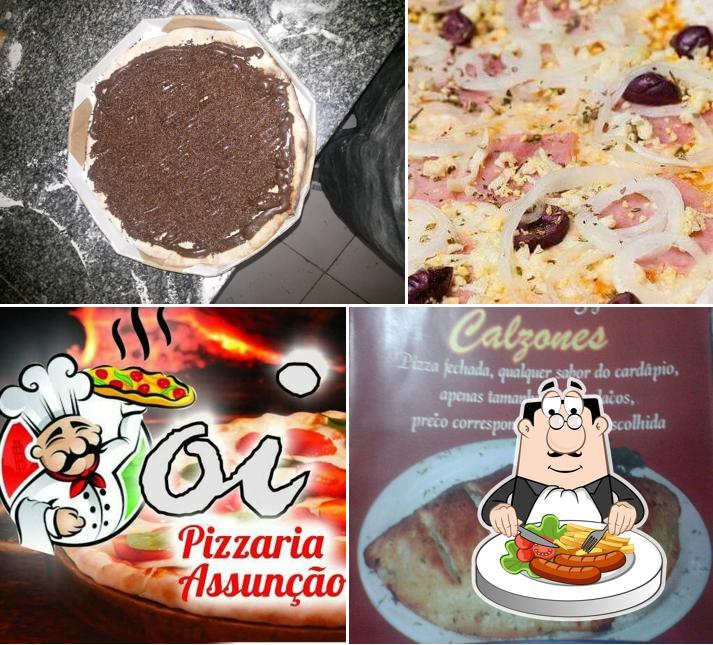 Comida em Oi Pizza