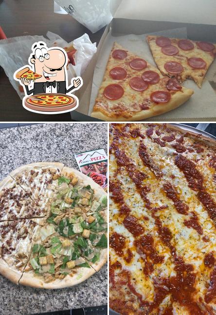 Try out pizza at Vinny's Pizza