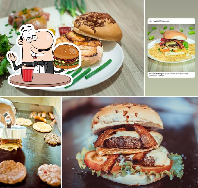 Delicie-se com um hambúrguer no Tal Pai Tal Filho Burguer