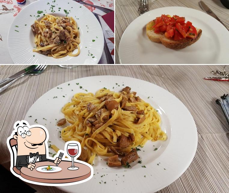 Platti al Ristorante Ai Due Cedri