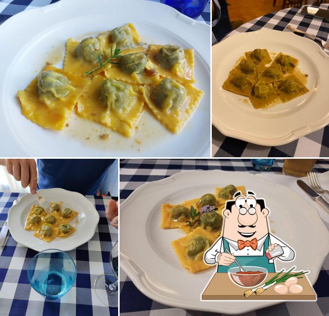 Ravioli al La Taverna del Gufo