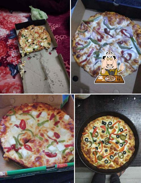 Pick pizza at Paradise Pizza