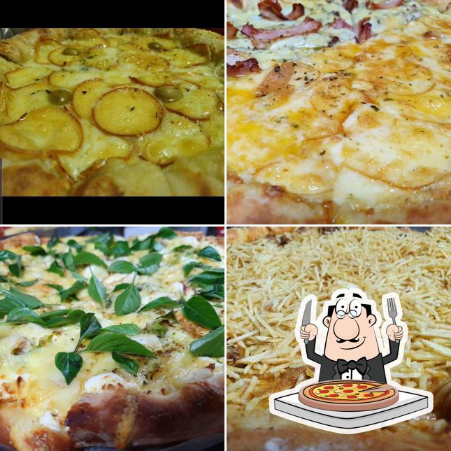 Consiga diversos estilos de pizza