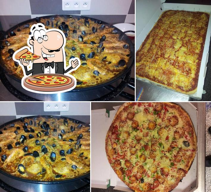 Choisissez des pizzas à Eric Traiteur Pizza Paella