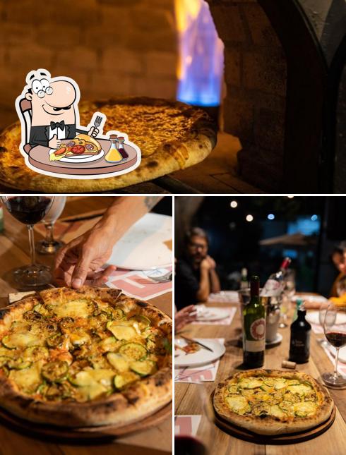 Escolha pizza no Fole - Forno da Levindo