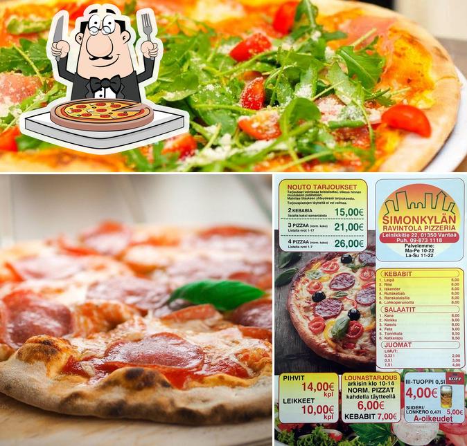 Get pizza at Samraai Ravintola