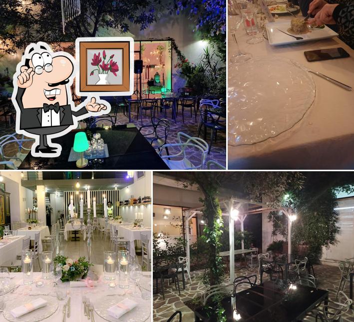 Gli interni di Il Cortile Ristorante