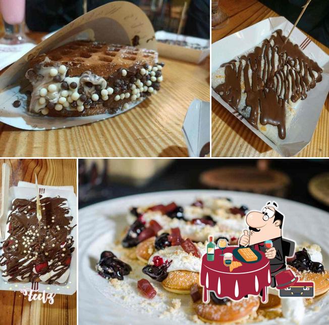 Waffles at 99 Pancakes