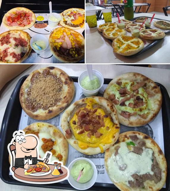 Escolha diversos tipos de pizza