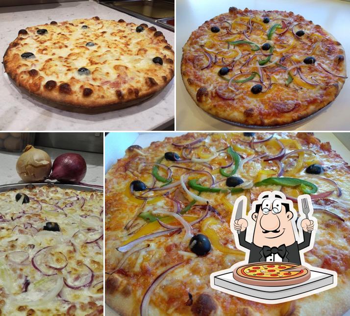 Prenez de nombreux types de pizzas