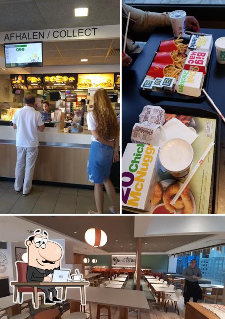 L'intérieur de McDonald's