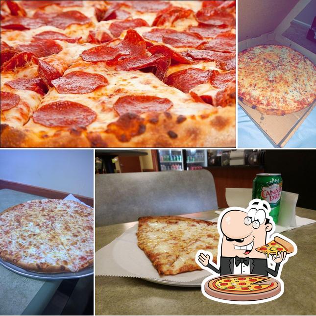Get pizza at Max's Pizza & Grill