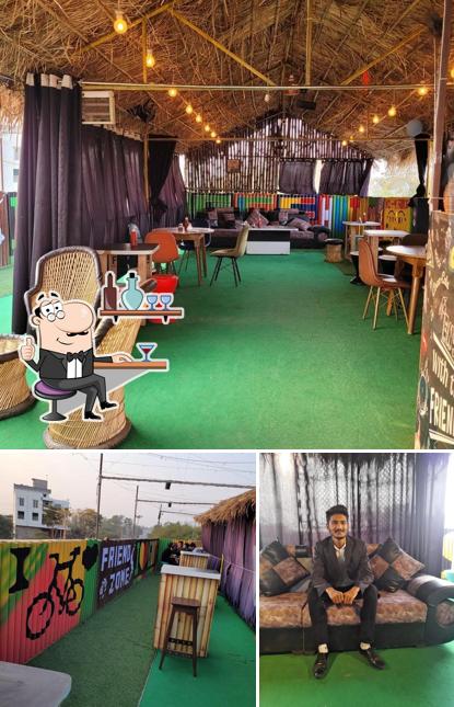 The interior of GFC Hut Cafe