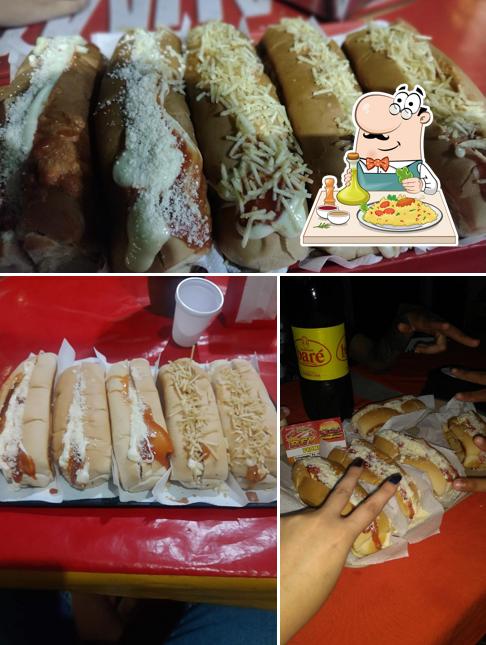 Comida em Hotdog Do Rey