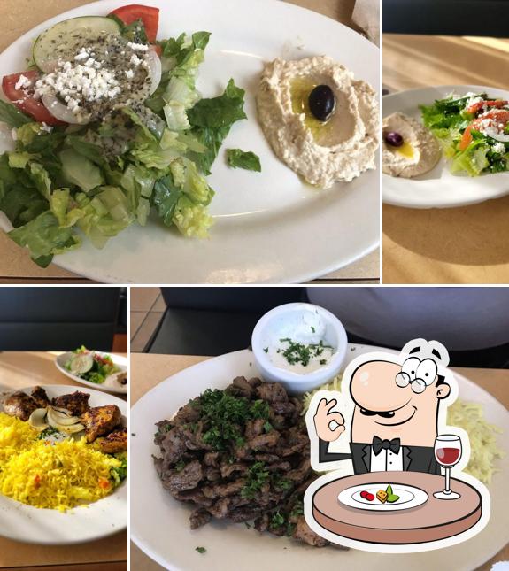 Petra Cafe Greek & Mediterranean in Hattiesburg Restaurant menu and