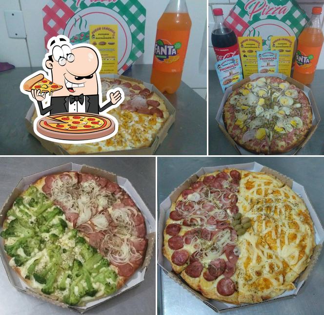 Escolha pizza no Turbo Lanches Pizzaria e Grills Delivery