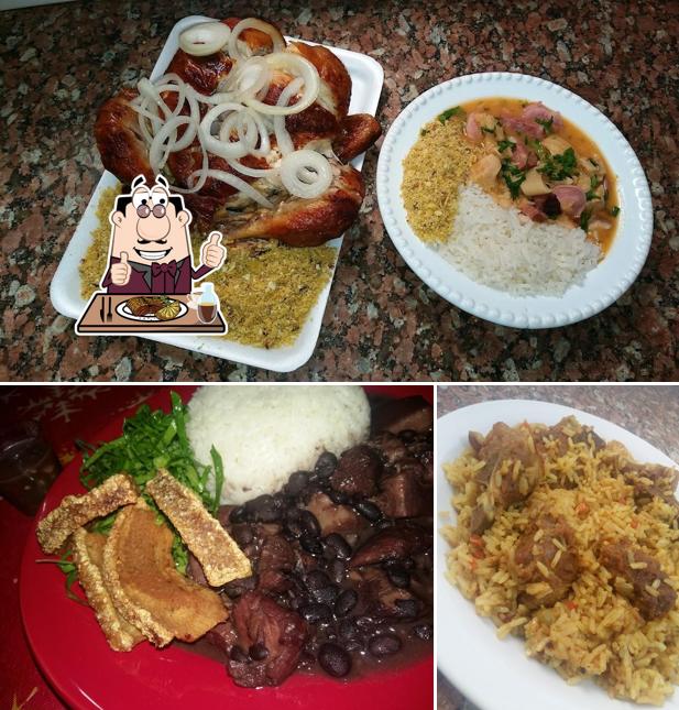 Pratos de carne são oferecidos no Bar Do Jaiminho