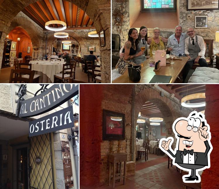 Gli interni di Ristorante Al Cantinon