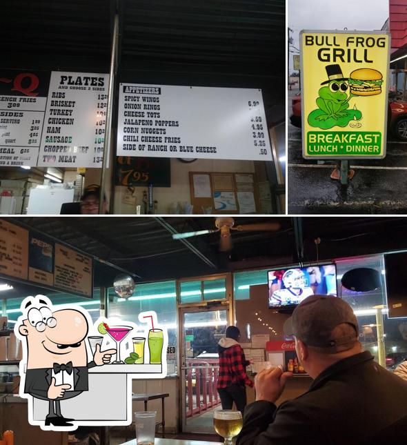 Bullfrog Grill in Fort Worth Restaurant menu and reviews