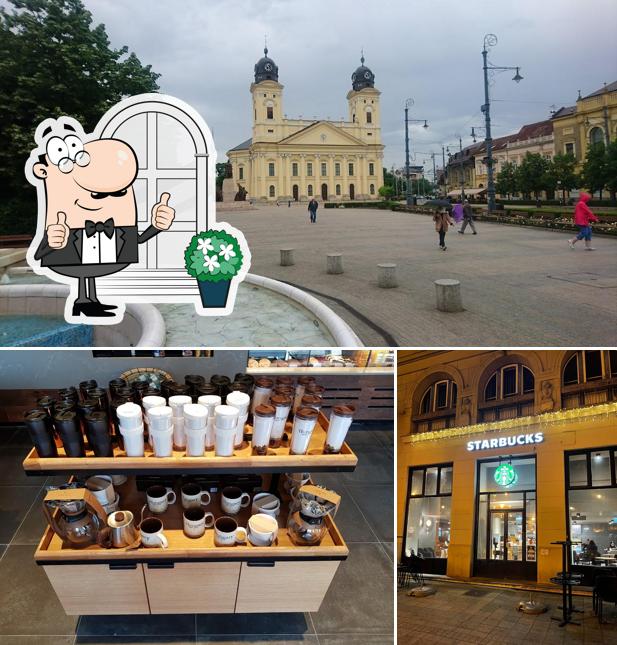 Mira cómo es Starbucks Debrecen Golden Bull por fuera