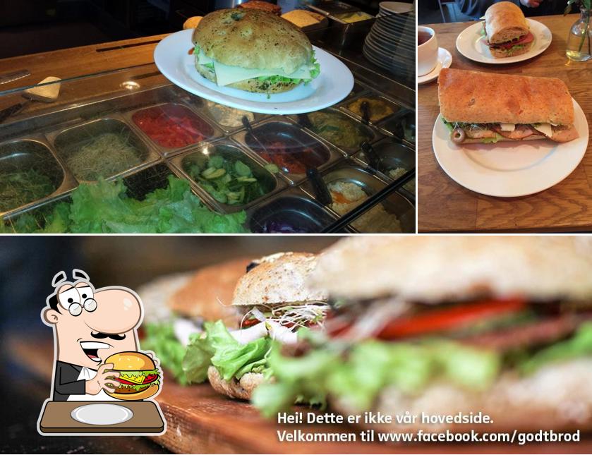 Try out a burger at Godt Brød Thereses gate