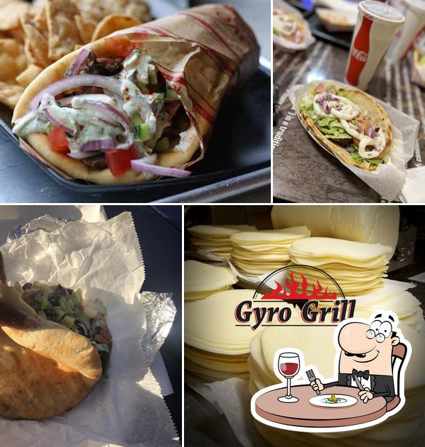 Food at Gyro Grill
