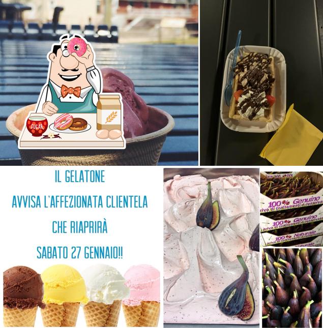 Il Gelatone provides a number of sweet dishes