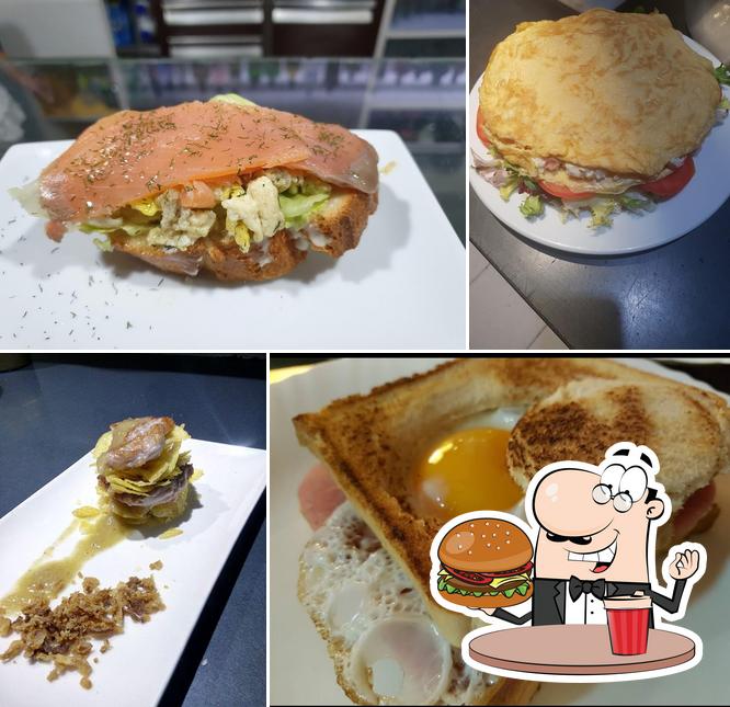 Get a burger at CACHITO CAFÉ BAR