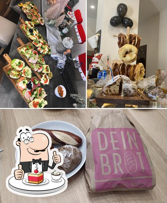 Bäckerei Brunch Wackers & Frühstück offre un nombre de plats sucrés