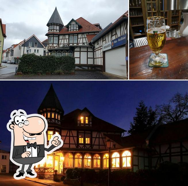 Voici l’image affichant la extérieur et bière sur Gaststätte & Pension Felsenthal