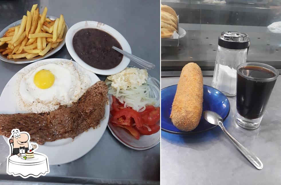 Lancheria Patrícia serve uma variedade de pratos doces