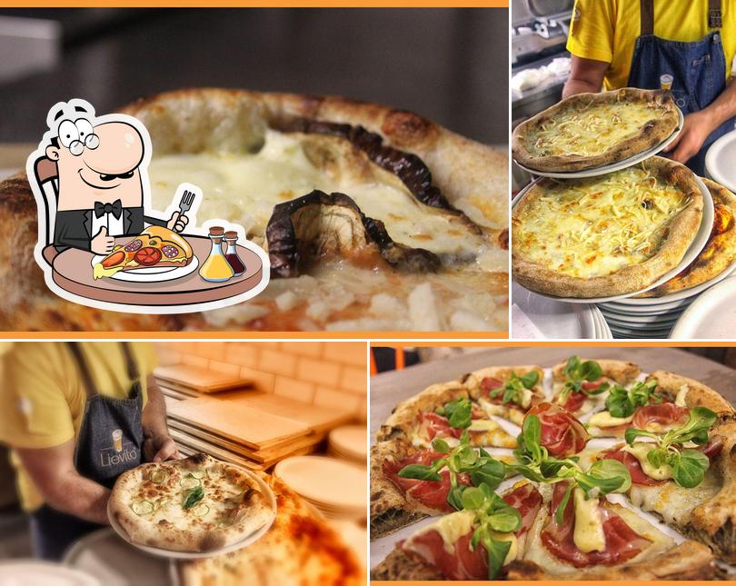 Elige una pizza en Pizzeria Lievito Messina