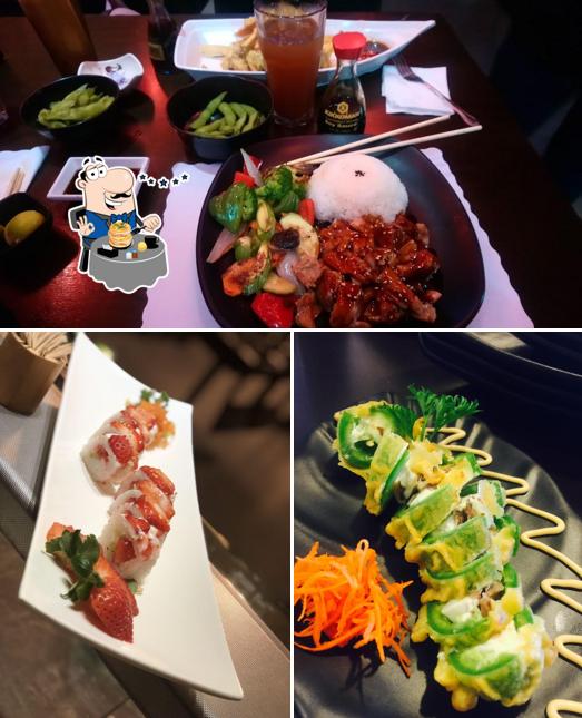 Food at Restaurant Sakura