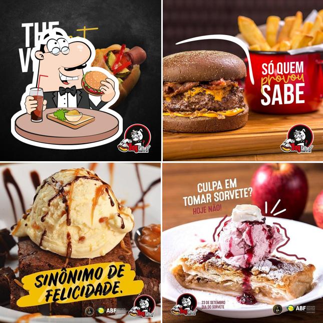 Hambúrguer em The Dog Father - Minas Shopping