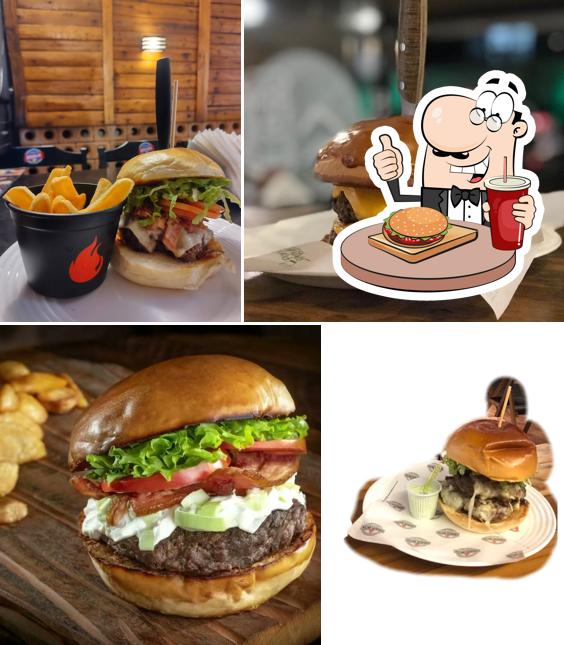 Os hambúrgueres do Diner Box Burguer Patos irão satisfazer uma variedade de gostos