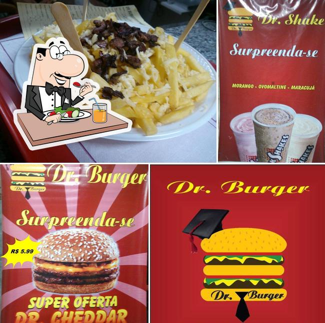 Comida em Dr. Burger